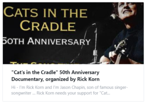 https://www.gofundme.com/f/cats-in-the-cradle-50th-anniversary-documentary?utm_campaign=p_lico+share-sheet&utm_medium=copy_link&utm_source=customer